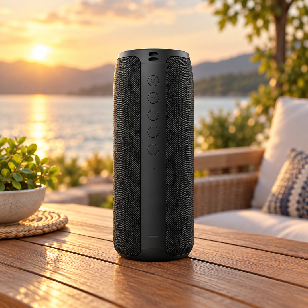 Waterproof Bluetooth Speaker Portable Wireless 360 Sound Compact