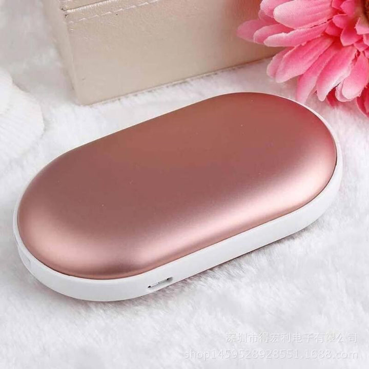 Rechargeable Portable Hand Warmer Power Bank Battery Charger Device