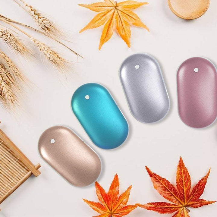 Rechargeable Portable Hand Warmer Power Bank Battery Charger Device