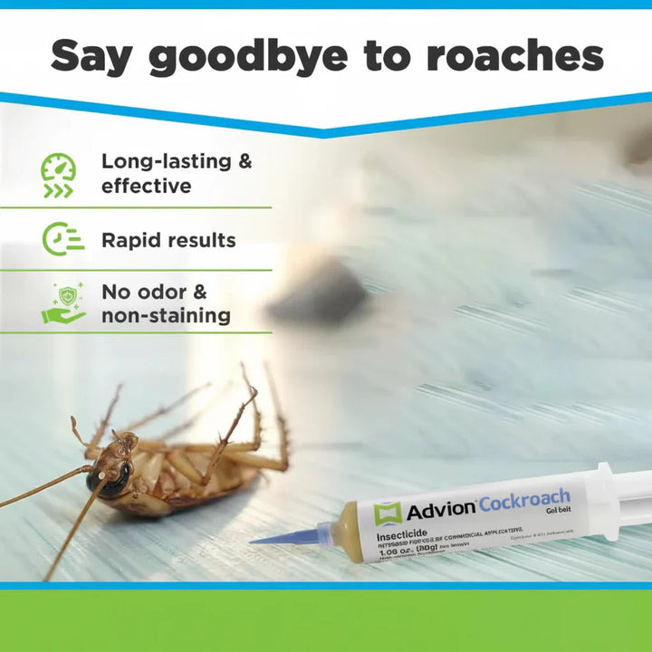 Cockroach Killer Gel Bait Syringe Indoor Pest Control