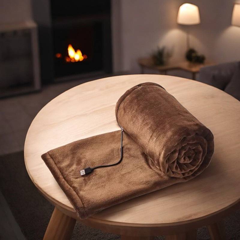 Electric Heated Throw Blanket Portable Electric Blanket