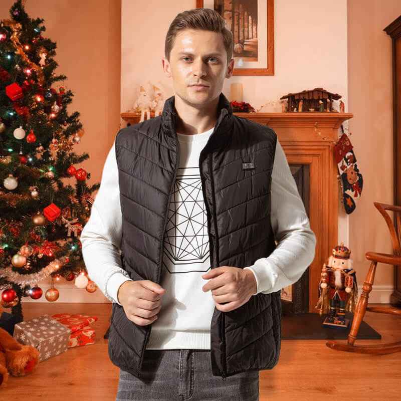 Heated Insulated Vest Electric Wearable Cold Weather Heater