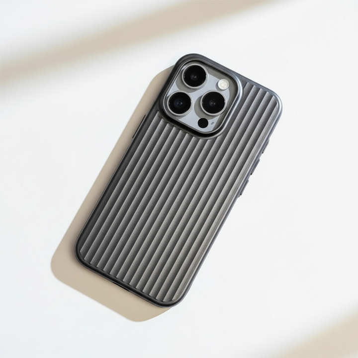 iPhone Slim Protective Case with Ribbed Anti-Slip Grip