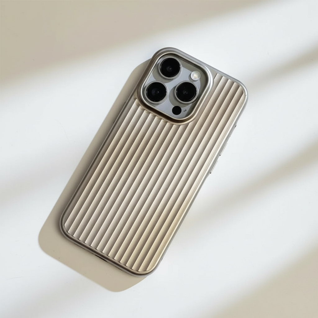 iPhone Slim Protective Case with Ribbed Anti-Slip Grip