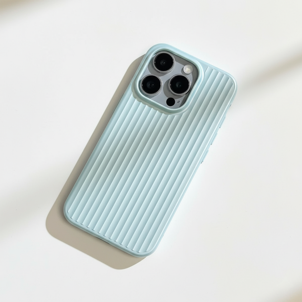 iPhone Slim Protective Case with Ribbed Anti-Slip Grip