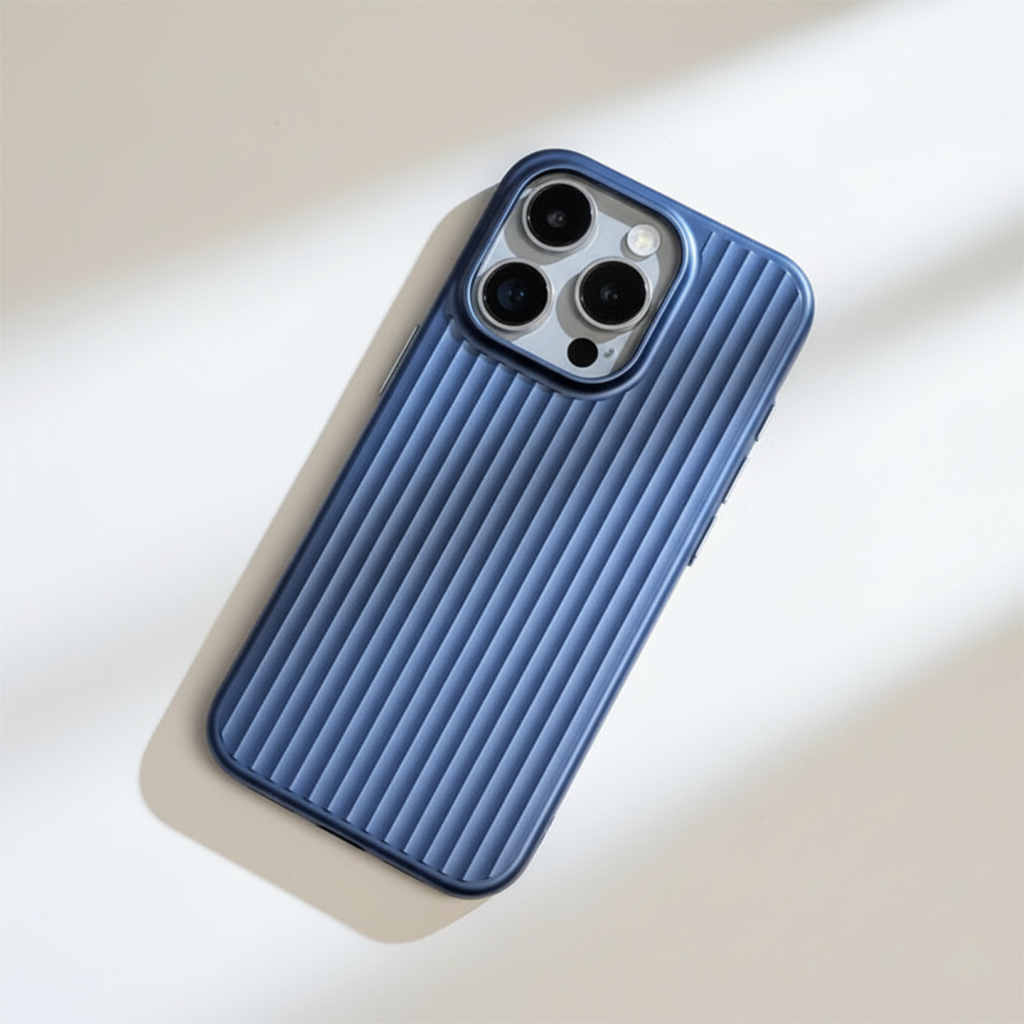 iPhone Slim Protective Case with Ribbed Anti-Slip Grip