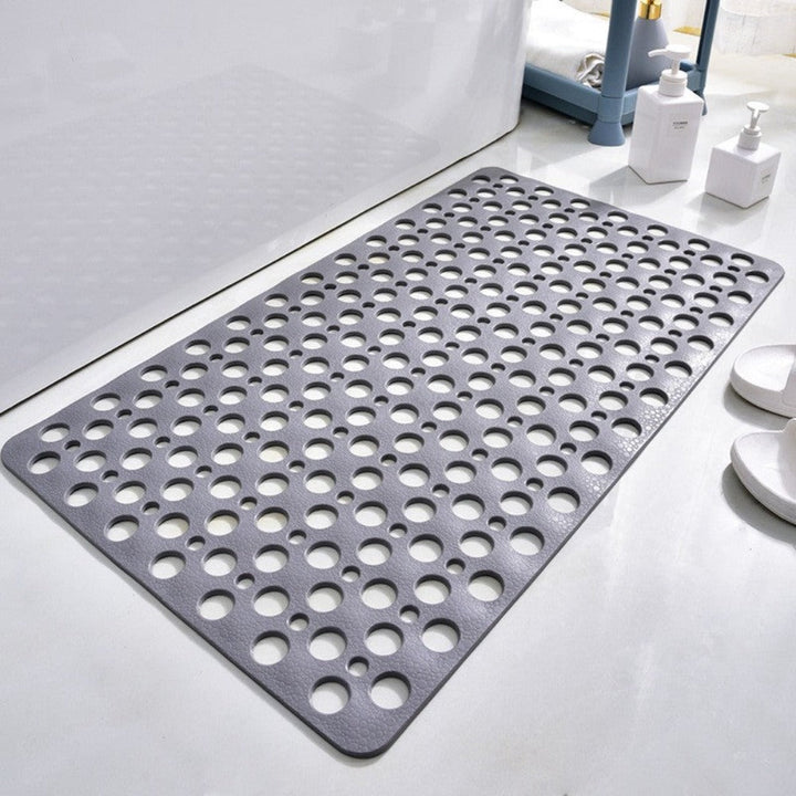 Rectangular Antislip Shower Mat with Antibacterial Protection