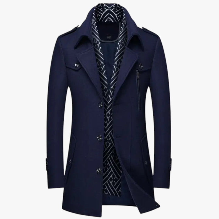 Men's Stylish Wool Coat for Wnter