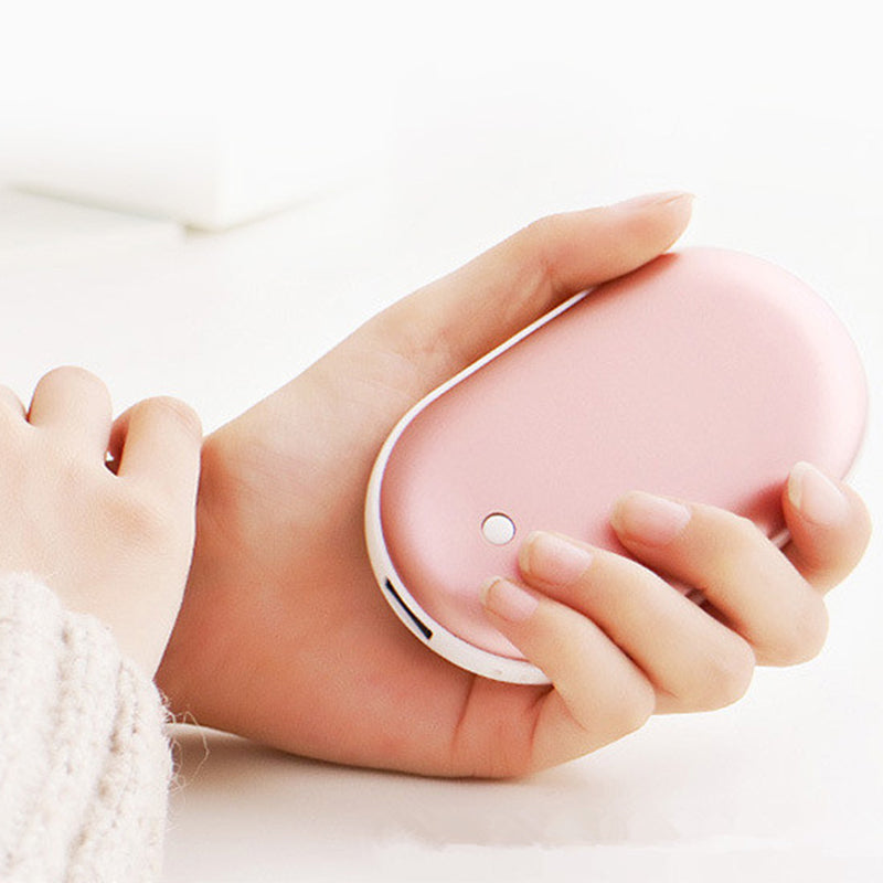 Rechargeable Portable Hand Warmer Power Bank Battery Charger Device