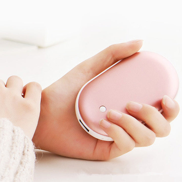 Rechargeable Portable Hand Warmer Power Bank Battery Charger Device
