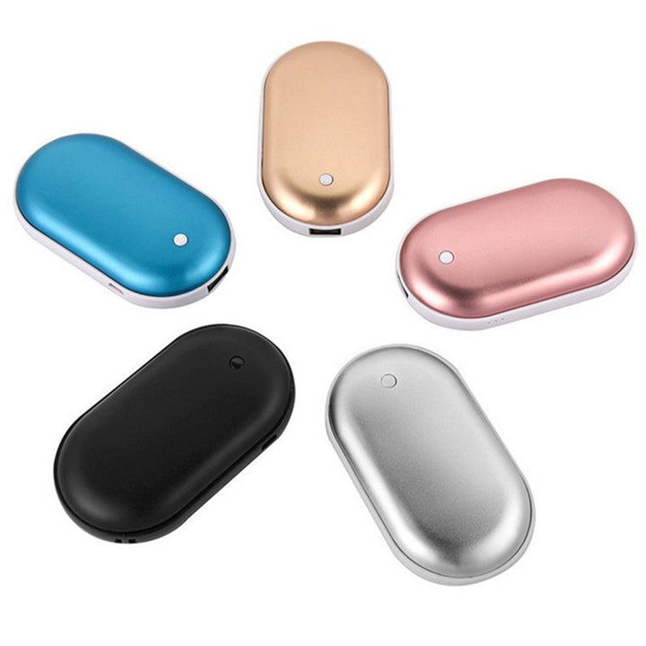 Rechargeable Portable Hand Warmer Power Bank Battery Charger Device
