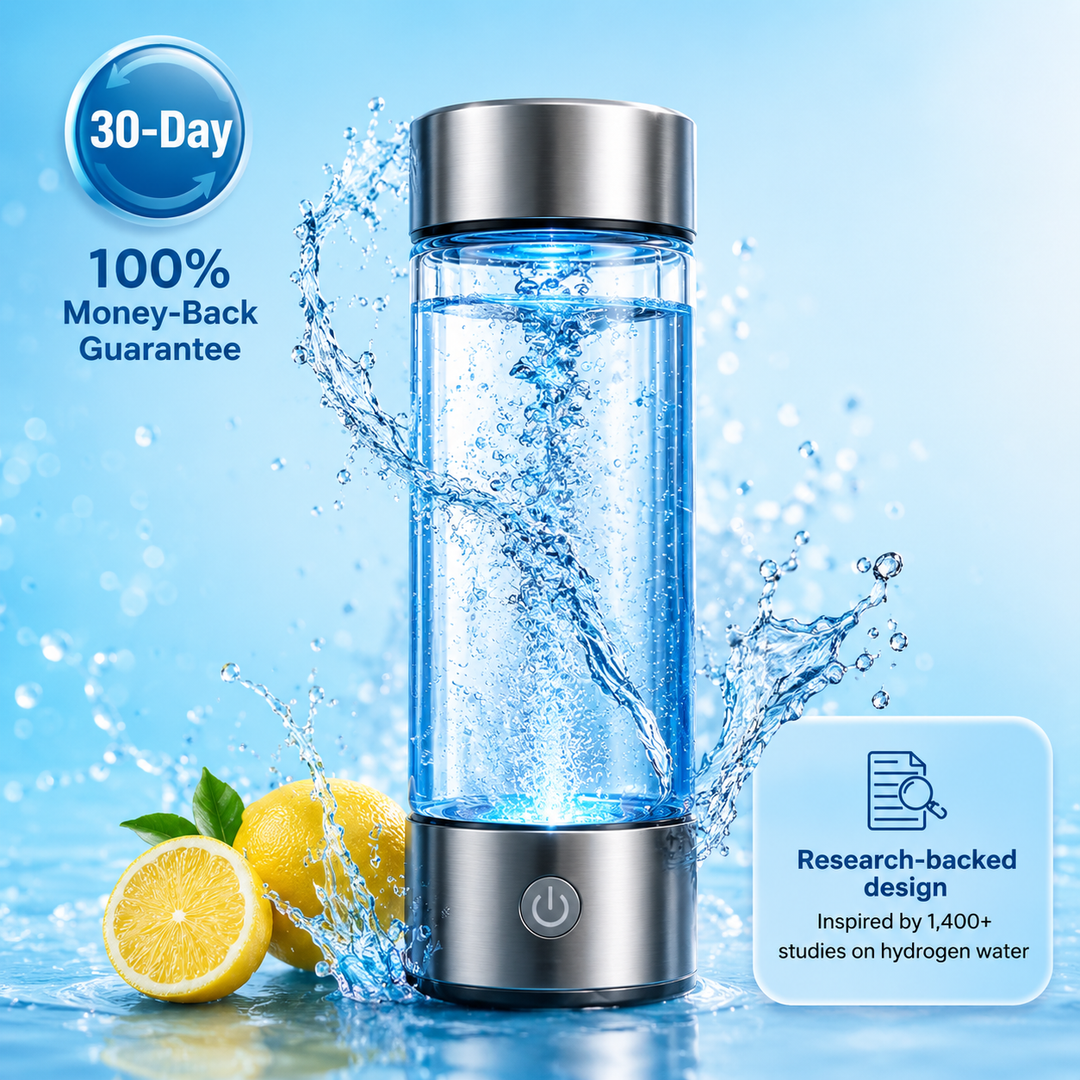 Hydrogen Water Bottle Portable Electrolysis Hydrogen Generator Bottle