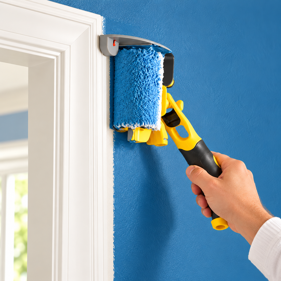 Paint Edger Roller Brush Clean Cut Cutting in Tool for Walls Ceilings