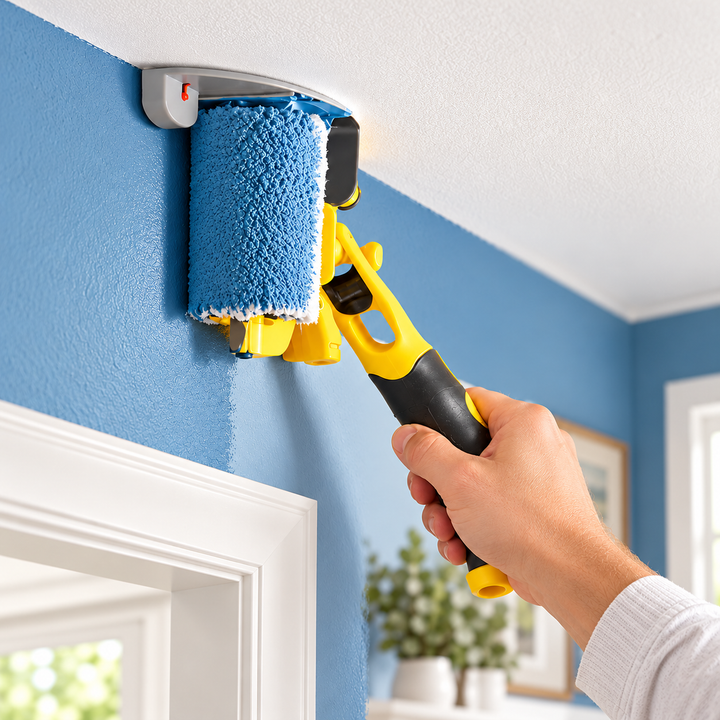 Paint Edger Roller Brush Clean Cut Cutting in Tool for Walls Ceilings