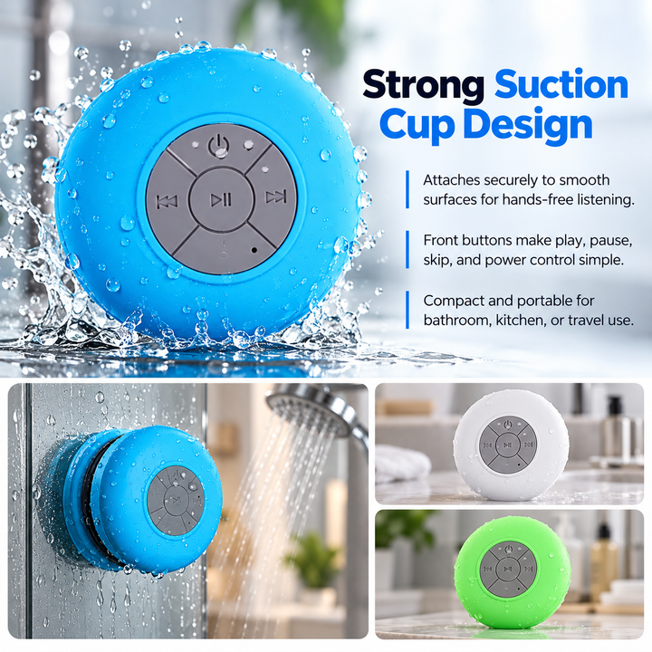 Floating Pool Speaker Bluetooth Waterproof Wireless LED Light for Pool