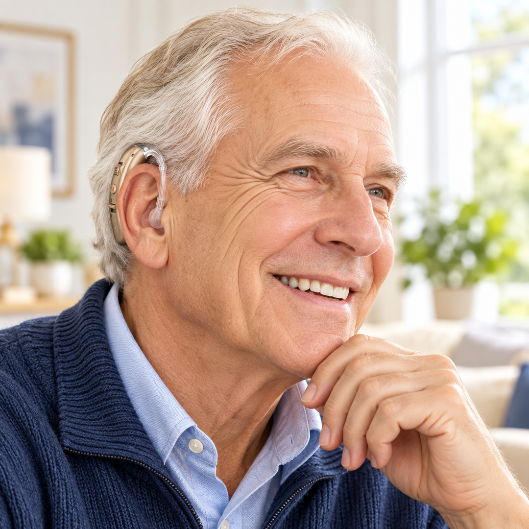 Rechargeable Digital BTE Hearing Aids with Noise Reduction