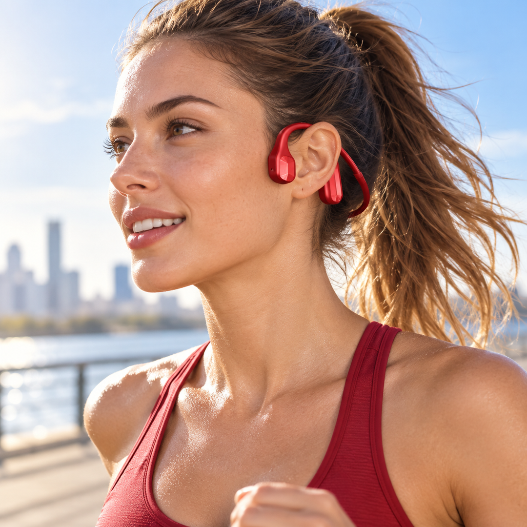 Bone Conduction Wireless Headphones Open Ear Sports Earphones