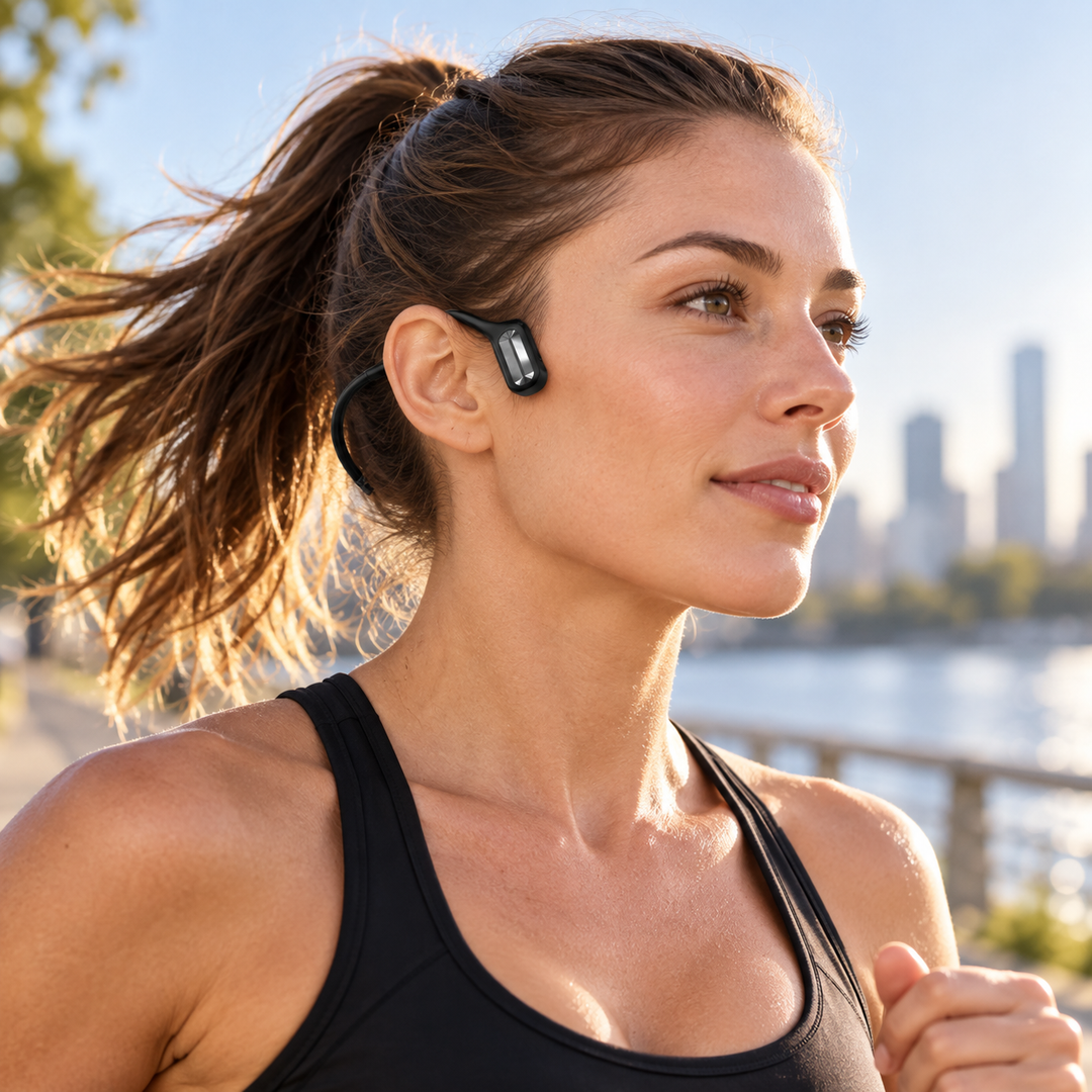 Bone Conduction Wireless Headphones Open Ear Sports Earphones
