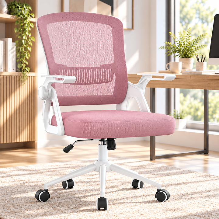 Ergonomic Mesh Office Chair Swivel Computer Desk Chair Mid Back