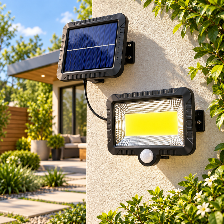 Solar Shed Light Motion Sensor Waterproof Outdoor Beam Light