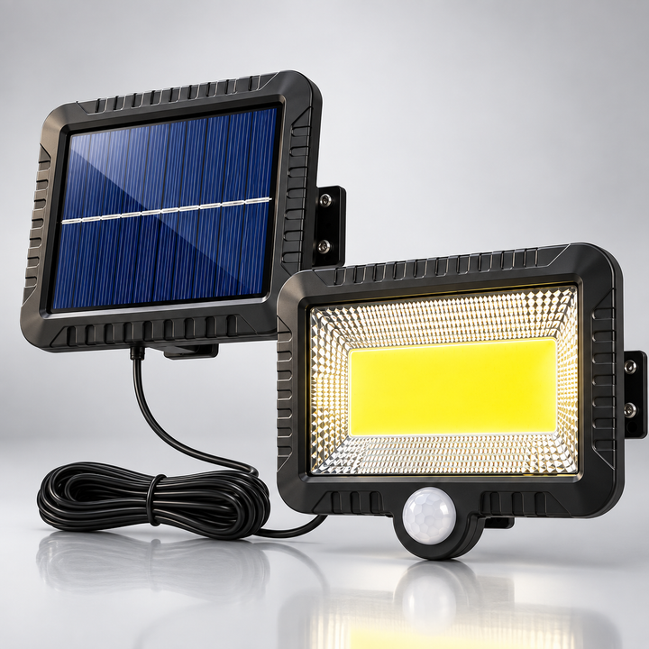 Solar Shed Light Motion Sensor Waterproof Outdoor Beam Light