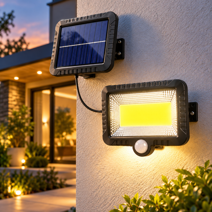 Solar Shed Light Motion Sensor Waterproof Outdoor Beam Light