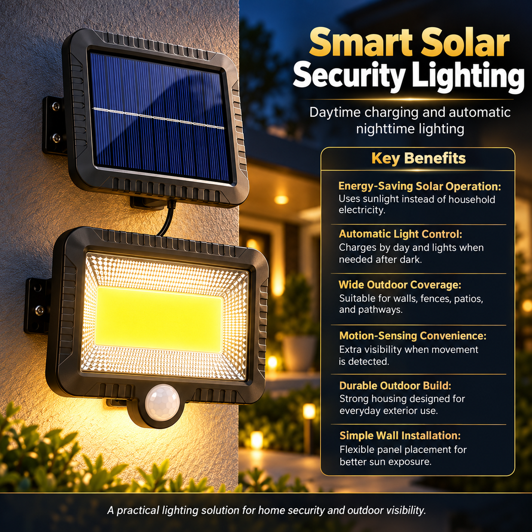Solar Shed Light Motion Sensor Waterproof Outdoor Beam Light