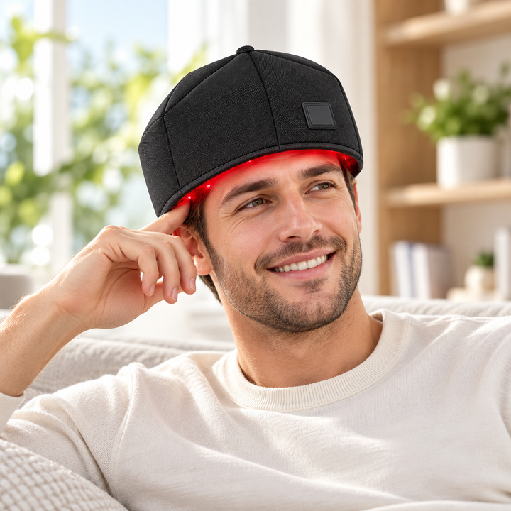 Red Light Therapy Hair Growth Cap 120 LED Infrared Treatment