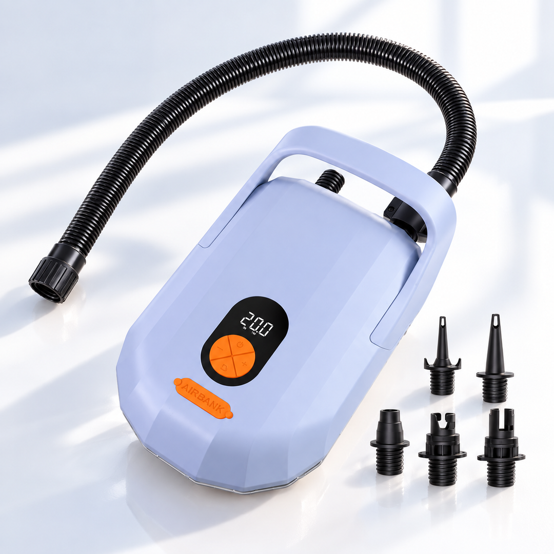 Electric Paddle Board Pump 20PSI Rechargeable 7500mAh for SUP