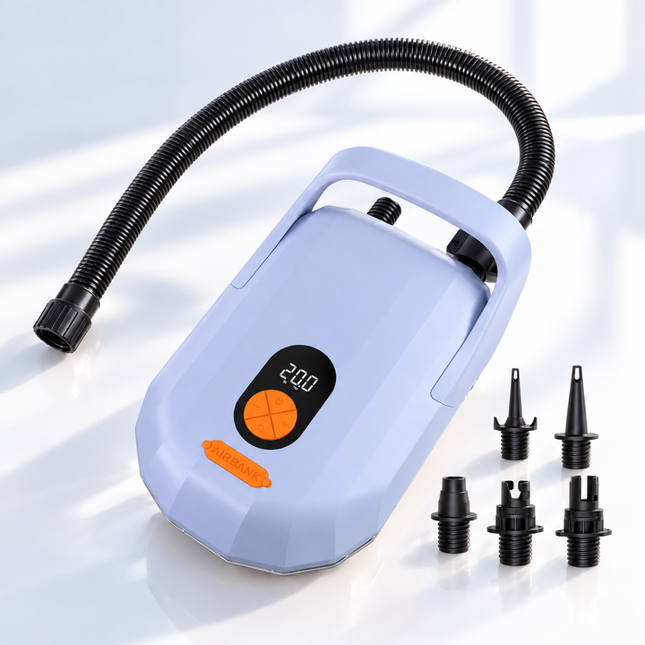 Electric Paddle Board Pump 20PSI Rechargeable 7500mAh for SUP