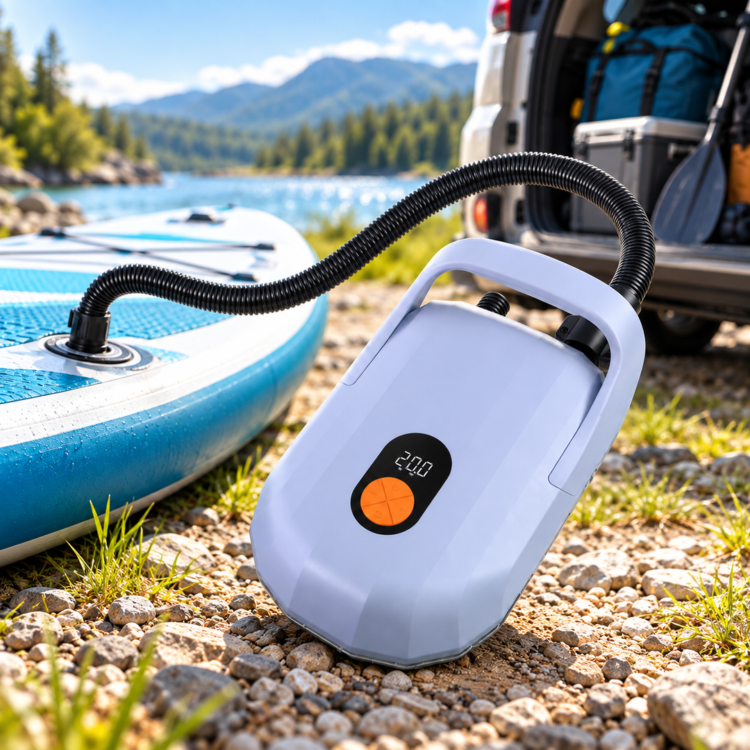 Electric Paddle Board Pump 20PSI Rechargeable 7500mAh for SUP