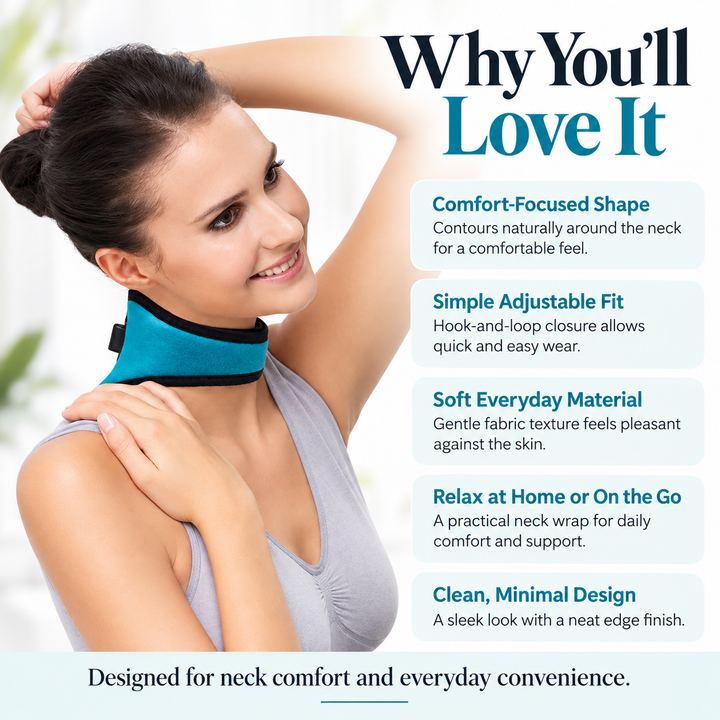 Heated Neck Wrap Heating Pad for Pain and Tension Relief
