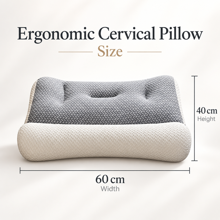 Orthopaedic Neck Pillow Cervical Memory Foam Support for Sleeping