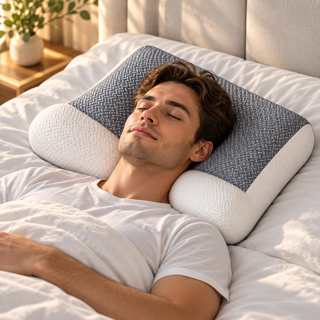Orthopaedic Neck Pillow Cervical Memory Foam Support for Sleeping