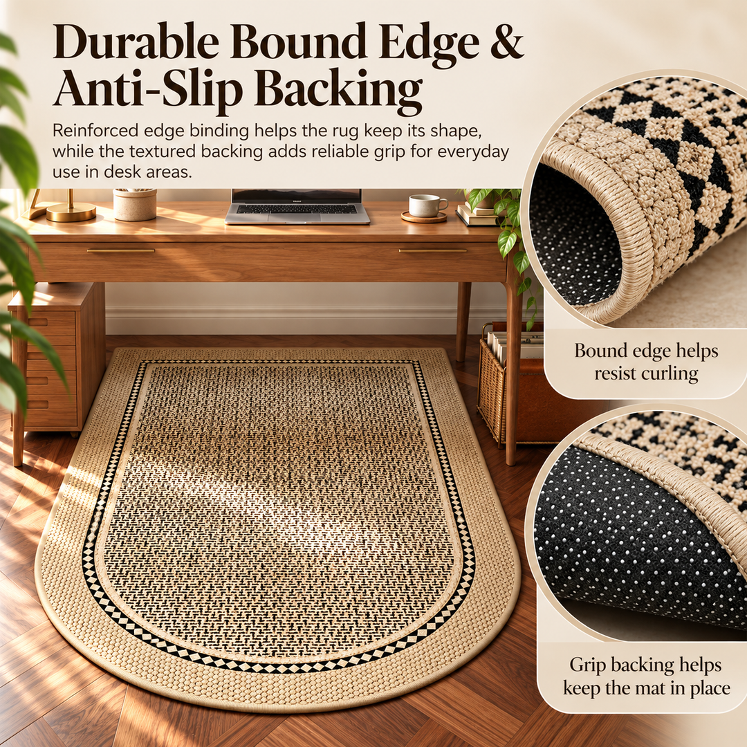Office Chair Mat Hard Floor Protector Non Slip Scratch Resistant