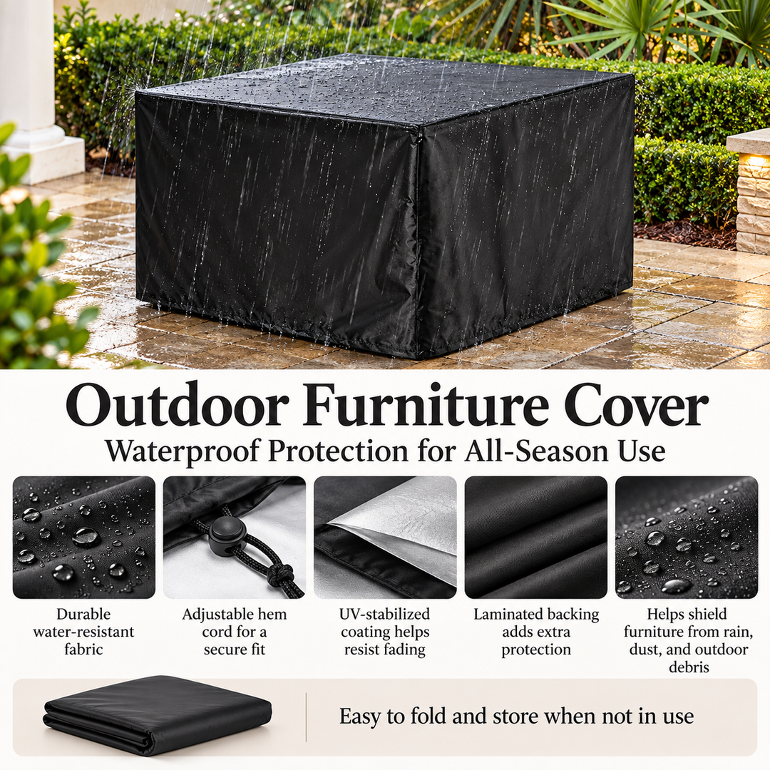 Waterproof Garden Furniture Covers UV Resistant Outdoor Patio Set
