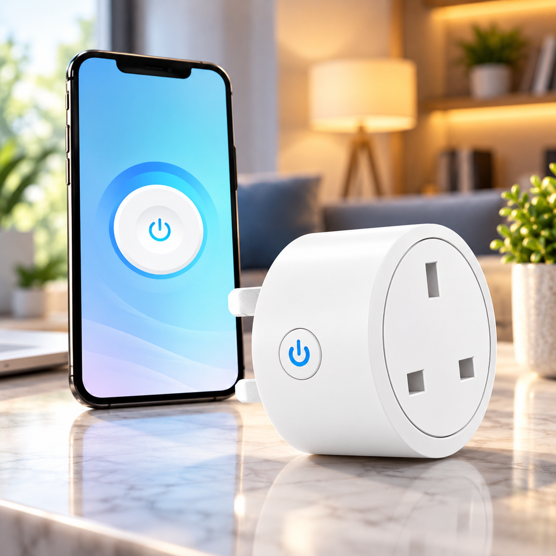 Smart Plug WiFi UK Socket Alexa Google Home App Timer Remote Control