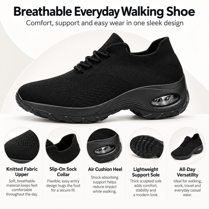 Orthopedic Shoes for Women Fashionable Arch Support Loafers UK