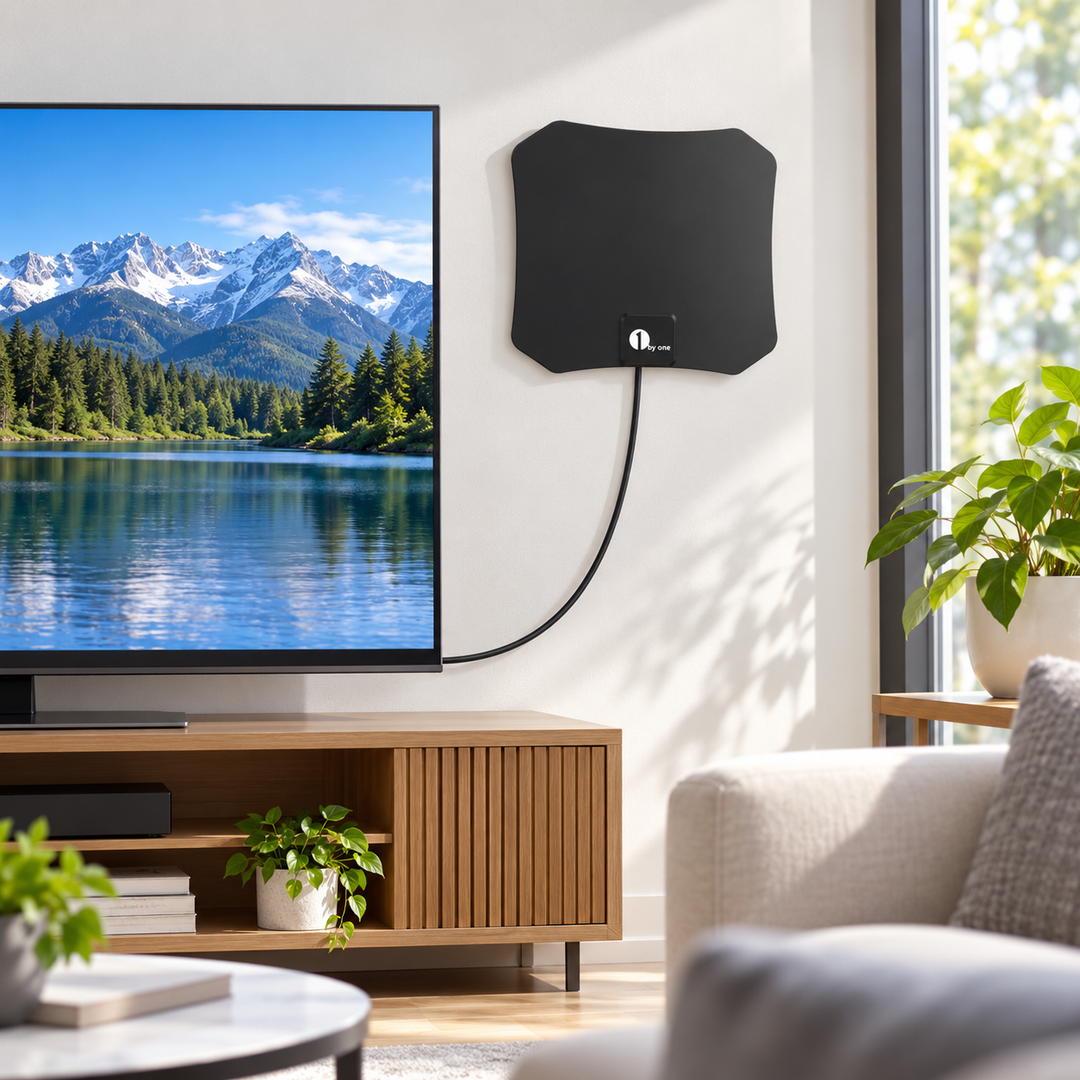 Indoor HDTV Antenna 4K Free Channels Digital TV Aerial