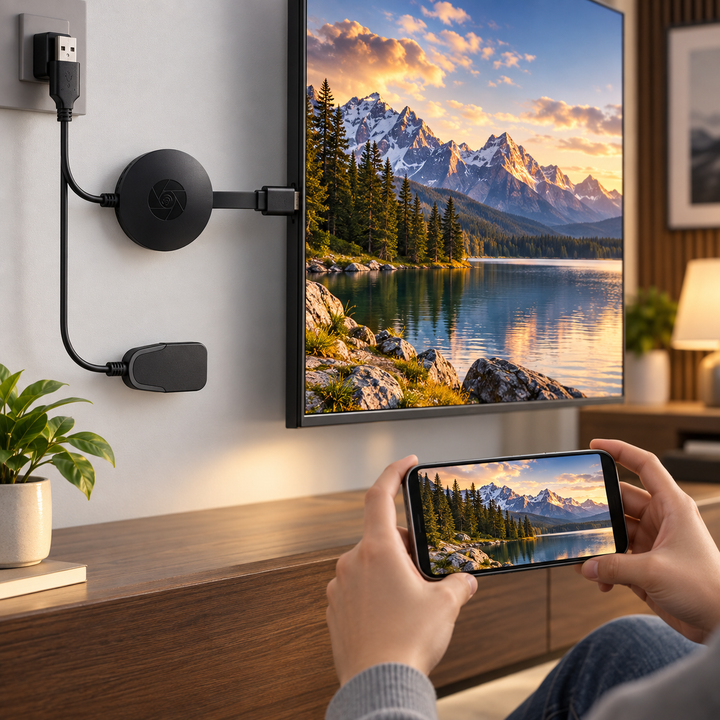 Wireless HDMI TV Receiver 1080P Screen Mirroring Display Dongle