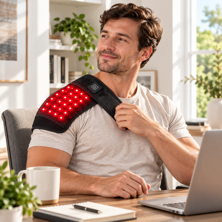 Red Light Therapy Belt 60 LED Infrared Pad for Pain Relief
