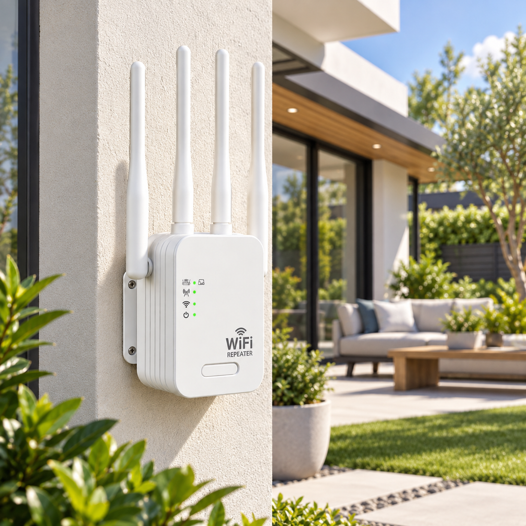 Outdoor WiFi Booster Dual Band 1200Mbps Long Range Extender