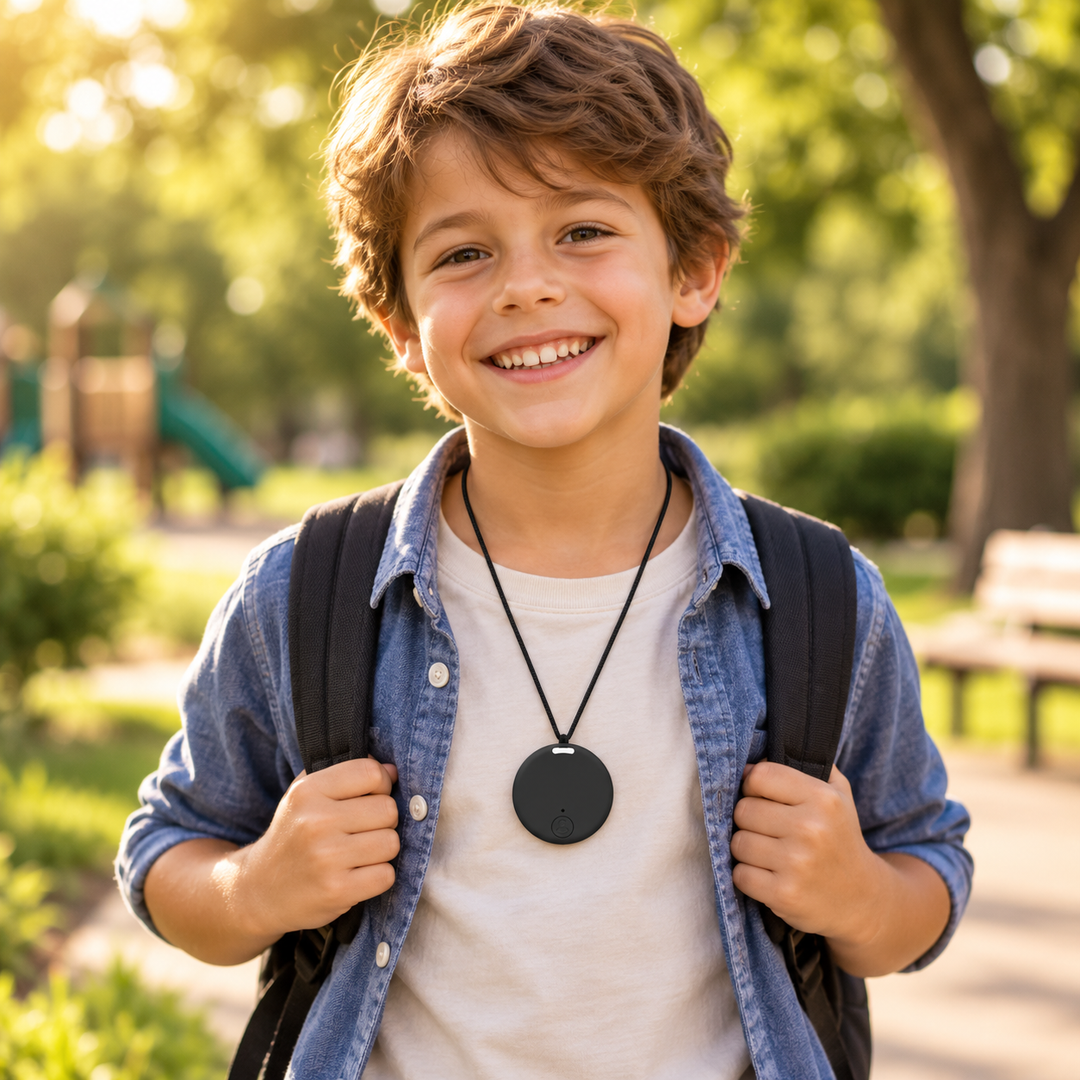 GPS Tracker for Kids Waterproof No Subscription Real Time