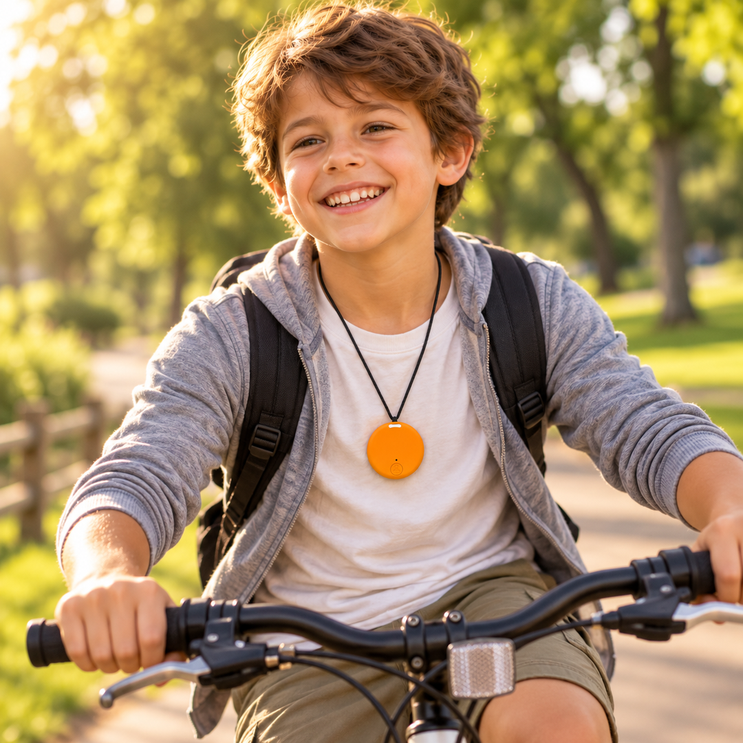 GPS Tracker for Kids Waterproof No Subscription Real Time