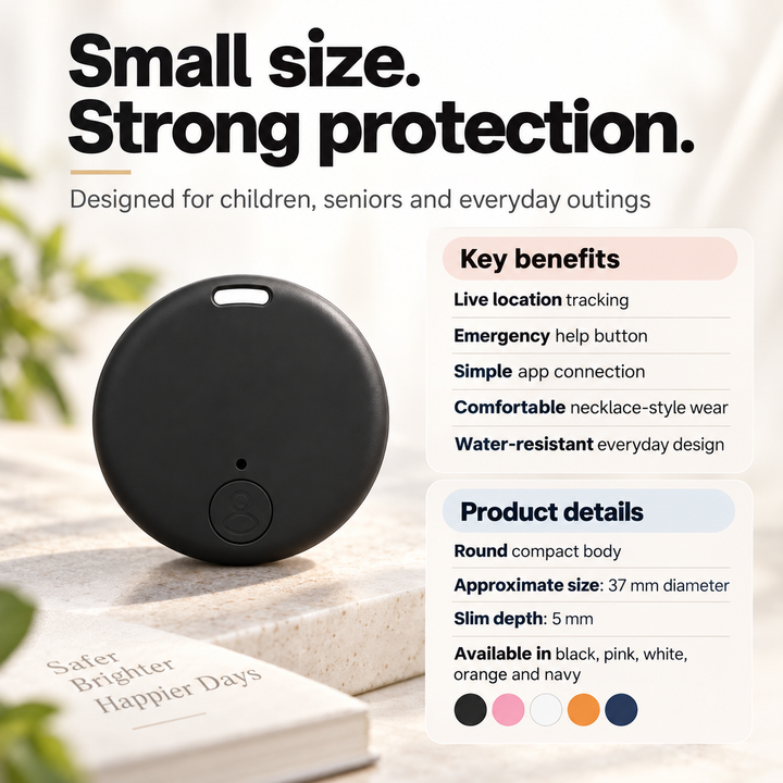 GPS Tracker for Kids Waterproof No Subscription Real Time