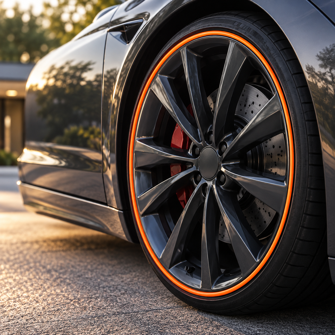 Alloy Wheel Rim Protector Kit Curb Scuff Guard for Car Rims