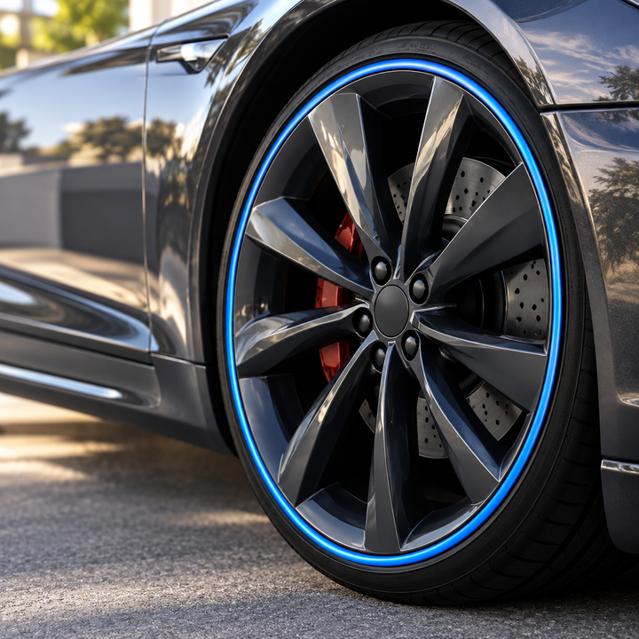 Alloy Wheel Rim Protector Kit Curb Scuff Guard for Car Rims