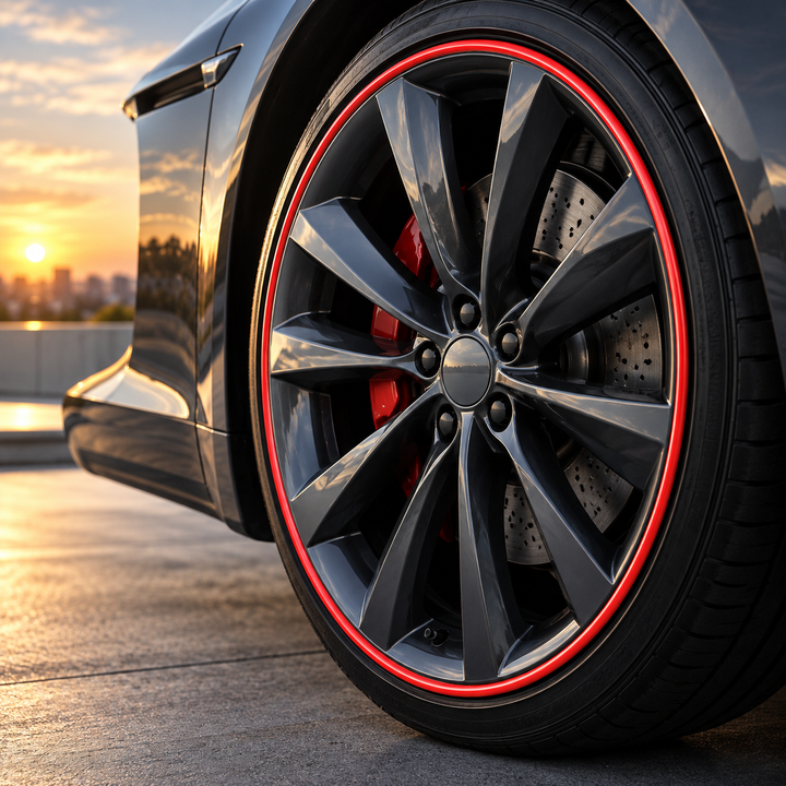 Alloy Wheel Rim Protector Kit Curb Scuff Guard for Car Rims