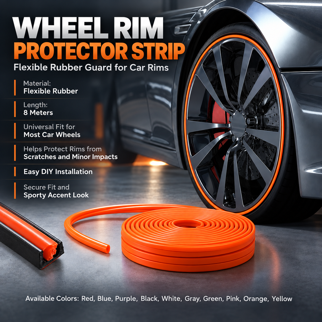 Alloy Wheel Rim Protector Kit Curb Scuff Guard for Car Rims