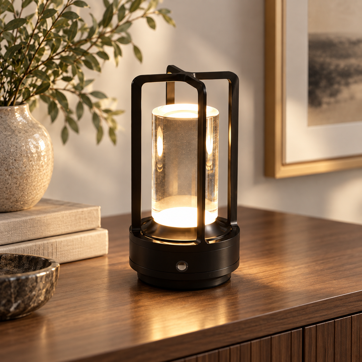 Cordless LED Table Lamp Rechargeable Dimmable Nordic Night Light
